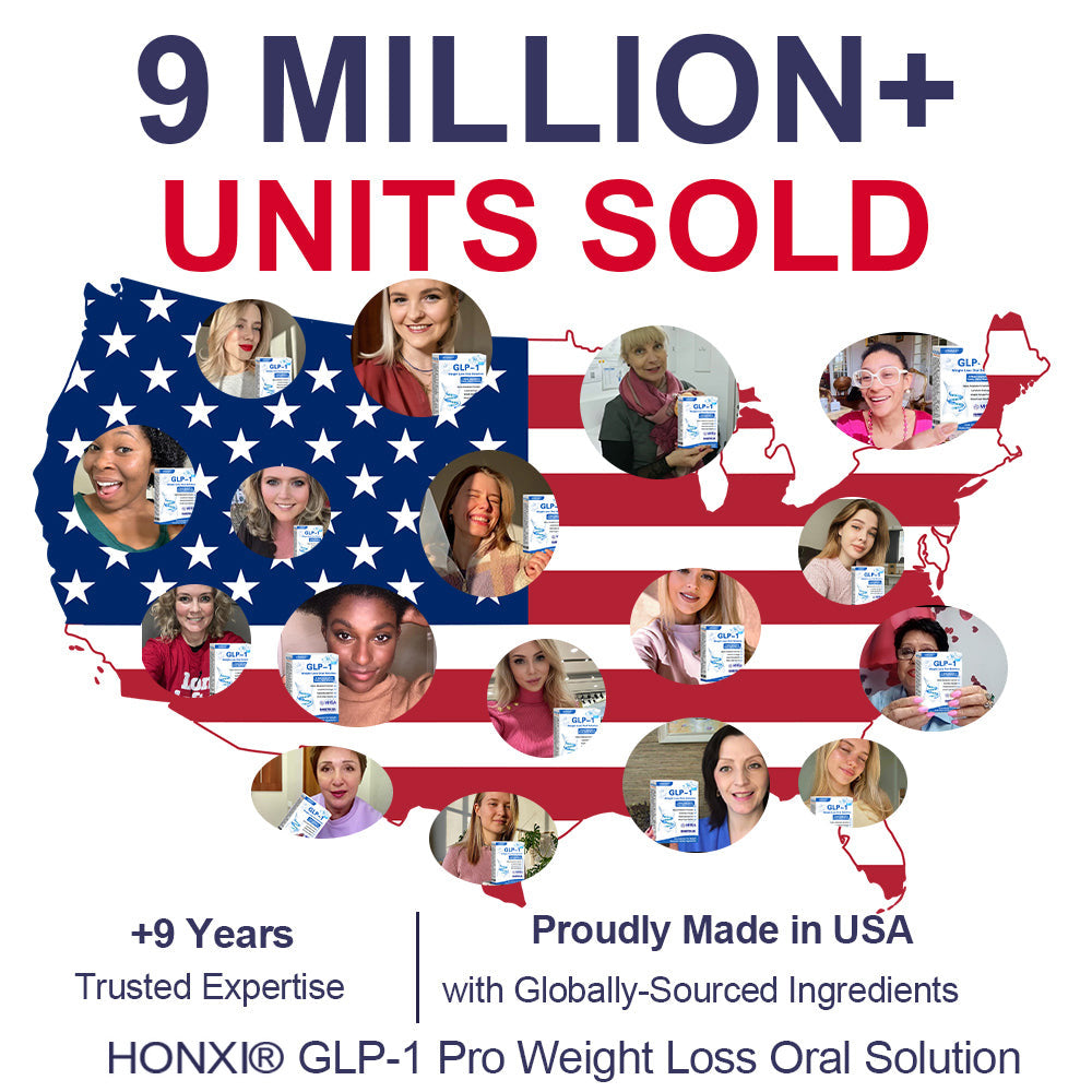 Honxi® GLP-1 Max Weight Loss Oral Solution ✅One dose a day — see results in 7 days👩⚕️Suitable for obesity, cardiovascular diseases, diabetes, sleep apnea, high cholesterol and blood lipids, joint problems, and various other conditions🚀