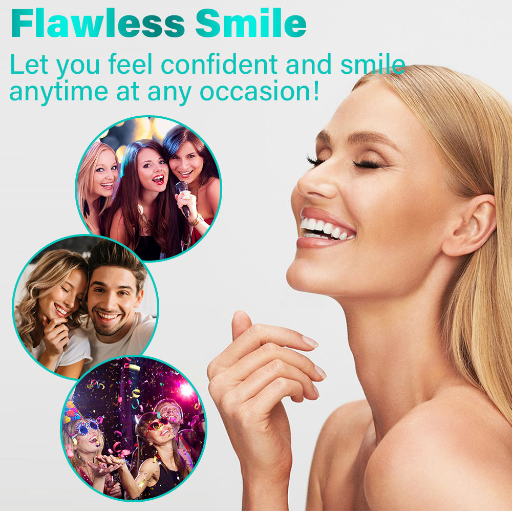 🦷Smile & Eat Confidently Again — Hermsa® Medical Suction-fit Denture🍀✅ Made and Shipped from the USA🍀