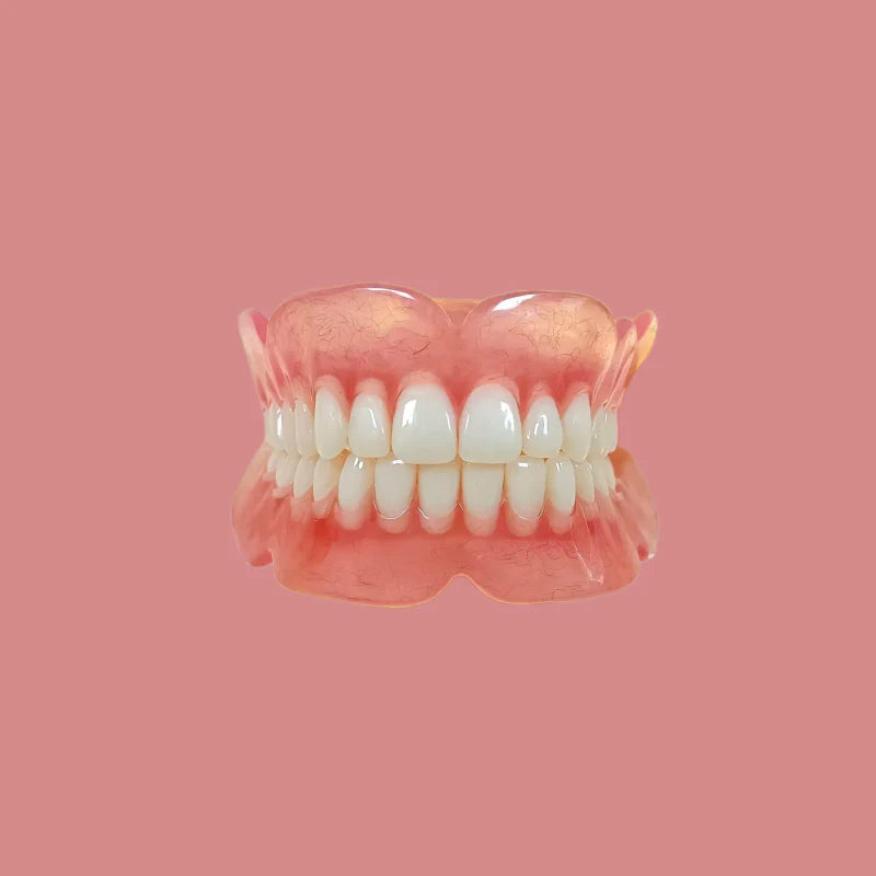 🦷Smile & Eat Confidently Again — Hermsa® Medical Suction-fit Denture🍀✅ Made and Shipped from the USA🍀
