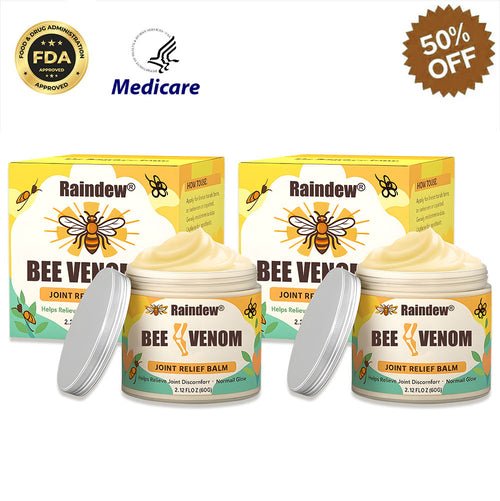 ✅𝑨𝑨𝑶𝑺 𝑶𝒇𝒇𝒊𝒄𝒊𝒂𝒍𝒍𝒚 𝑪𝒆𝒓𝒕𝒊𝒇𝒊𝒆𝒅: 𝑹𝒂𝒊𝒏𝒅𝒆𝒘® 𝑩𝑬𝑬 𝑽𝑬𝑵𝑶𝑴 𝑱𝑶𝑰𝑵𝑻 𝑹𝑬𝑳𝑰𝑬𝑭 𝑩𝑨𝑳𝑴  (Effective for the treatment of arthritis, neuropathy, rheumatic diseases, muscle spasms, twitches, and sports injuries)