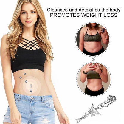 Official Store | Disyan® GLP-1 Lymphvity Nano Microneedle Therapy Belly Button Ring(Pain-free non-piercing design)with Collagen & Matrixyl 3000 丨Obesity,Cardiovascular Diseas, Diabetes, Sleep Apnea, Joint Problems and More