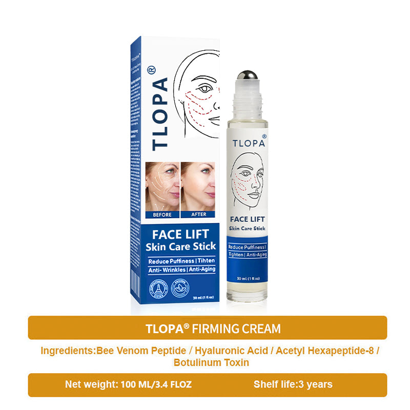 𝐓𝐋𝐎𝐏𝐀® 𝐅𝐀𝐂𝐄 𝐋𝐈𝐅𝐓 𝐒𝐤𝐢𝐧 𝐂𝐚𝐫𝐞 𝐒𝐭𝐢𝐜𝐤 𝐂𝐥𝐢𝐧𝐢𝐜𝐚𝐥𝐥𝐲 𝐏𝐫𝐨𝐯𝐞𝐧 𝐅𝐨𝐫𝐦𝐮𝐥𝐚 | 𝐑𝐞𝐝𝐮𝐜𝐞𝐬 𝐖𝐫𝐢𝐧𝐤𝐥𝐞𝐬 & 𝐅𝐢𝐫𝐦𝐬 𝐒𝐤𝐢𝐧