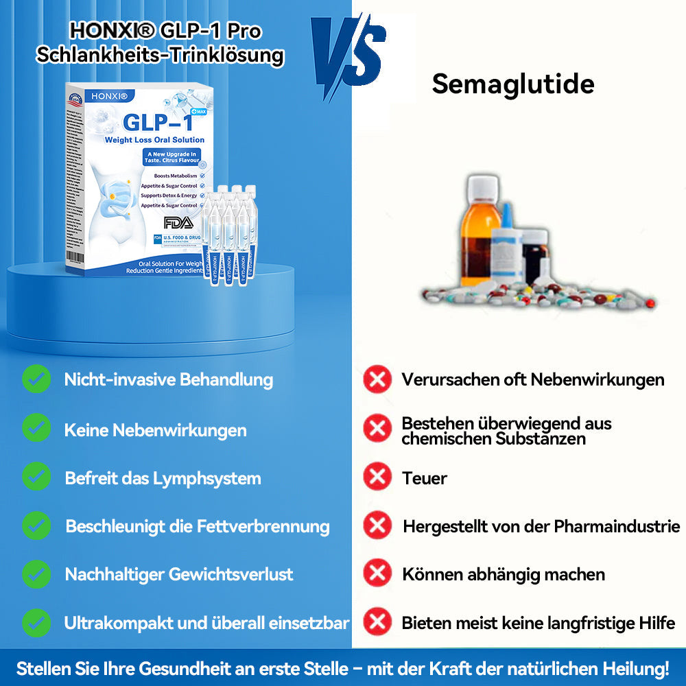 Honxi® GLP-1 Max Weight Loss Oral Solution ✅One dose a day — see results in 7 days👩‍⚕️Suitable for obesity, cardiovascular diseases, diabetes, sleep apnea, high cholesterol and blood lipids, joint problems, and various other conditions🚀