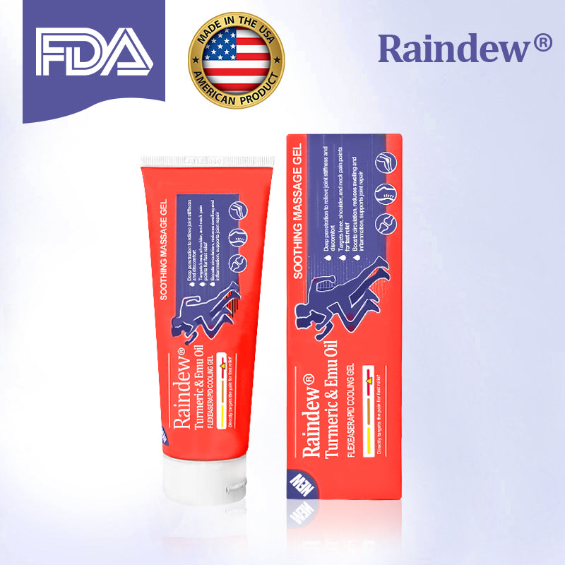 Official Store | Raindew® Turmeric & Emu Oil Arthritis Soothing Pain Relief Massage Gel