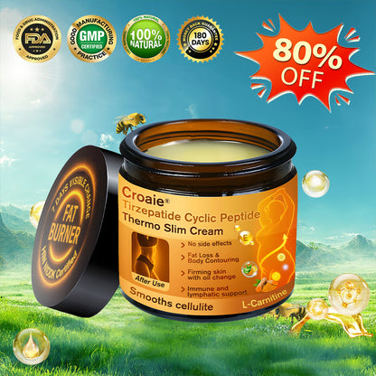 Croaie® NIDDK Tirzepatide Cyclic Peptide Thermo Slim Cream