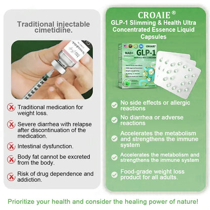 𝐂𝐑𝐎𝐀𝐈𝐄® 𝐆𝐋𝐏-𝟏 𝐒𝐥𝐢𝐦𝐦𝐢𝐧𝐠 & 𝐇𝐞𝐚𝐥𝐭𝐡 𝐔𝐥𝐭𝐫𝐚 𝐂𝐨𝐧𝐜𝐞𝐧𝐭𝐫𝐚𝐭𝐞𝐝 𝐄𝐬𝐬𝐞𝐧𝐜𝐞 𝐋𝐢𝐪𝐮𝐢𝐝 𝐁𝐞𝐚𝐝𝐬🌿-𝐍𝐀𝐃+&𝐌𝐨𝐫𝐢𝐧𝐠𝐚 & 𝐀𝐂𝐕 & 𝐊𝐞𝐭𝐨 𝐁𝐇𝐁(✅𝐬𝐩𝐞𝐞𝐝𝐲, 𝐥𝐨𝐧𝐠-𝐥𝐚𝐬𝐭𝐢𝐧𝐠, 𝐚𝐝𝐝𝐫𝐞𝐬𝐬𝐢𝐧𝐠 𝐝𝐢𝐚𝐛𝐞𝐭𝐞𝐬, 𝐨𝐛𝐞𝐬𝐢𝐭𝐲, 𝐚𝐧𝐝 𝐜𝐚𝐫𝐝𝐢𝐨𝐯𝐚𝐬𝐜𝐮𝐥𝐚𝐫 𝐝𝐢𝐬𝐞𝐚𝐬𝐞𝐬) ✅