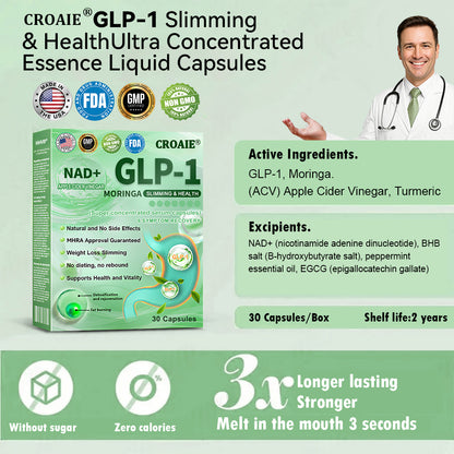 𝐂𝐑𝐎𝐀𝐈𝐄® 𝐆𝐋𝐏-𝟏 𝐒𝐥𝐢𝐦𝐦𝐢𝐧𝐠 & 𝐇𝐞𝐚𝐥𝐭𝐡 𝐔𝐥𝐭𝐫𝐚 𝐂𝐨𝐧𝐜𝐞𝐧𝐭𝐫𝐚𝐭𝐞𝐝 𝐄𝐬𝐬𝐞𝐧𝐜𝐞 𝐋𝐢𝐪𝐮𝐢𝐝 𝐁𝐞𝐚𝐝𝐬🌿-𝐍𝐀𝐃+&𝐌𝐨𝐫𝐢𝐧𝐠𝐚 & 𝐀𝐂𝐕 & 𝐊𝐞𝐭𝐨 𝐁𝐇𝐁(✅𝐬𝐩𝐞𝐞𝐝𝐲, 𝐥𝐨𝐧𝐠-𝐥𝐚𝐬𝐭𝐢𝐧𝐠, 𝐚𝐝𝐝𝐫𝐞𝐬𝐬𝐢𝐧𝐠 𝐝𝐢𝐚𝐛𝐞𝐭𝐞𝐬, 𝐨𝐛𝐞𝐬𝐢𝐭𝐲, 𝐚𝐧𝐝 𝐜𝐚𝐫𝐝𝐢𝐨𝐯𝐚𝐬𝐜𝐮𝐥𝐚𝐫 𝐝𝐢𝐬𝐞𝐚𝐬𝐞𝐬) ✅